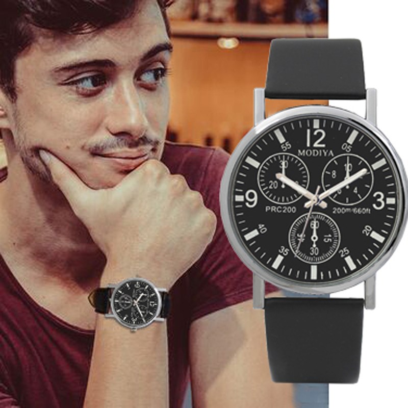 速发Hot Sale Reloj Hombre Three Eye Watches Quartz Men's Wat - 图2