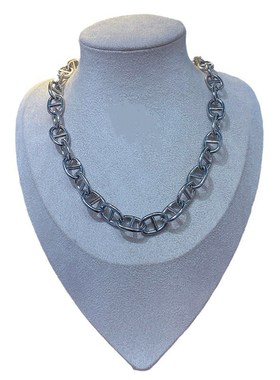 欧美夸张复古金属粗链条短款项链女网红潮人街头嘻哈chokZer锁骨