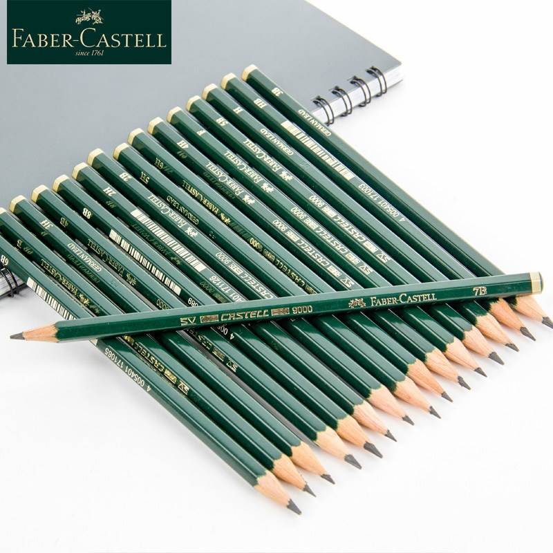 ber Cactfell 9s00 0ketching pencils 1216pss Faber Caste - 图0