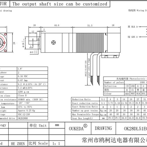 28闭环减速电机 2星编码器减速速进电机 28行R8减步电机带编码器 - 图2