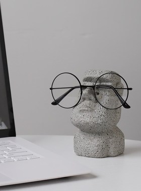 创意搞怪眼镜搁架眼镜店装饰品办公室摆件礼物桌面眼镜支架眼镜托