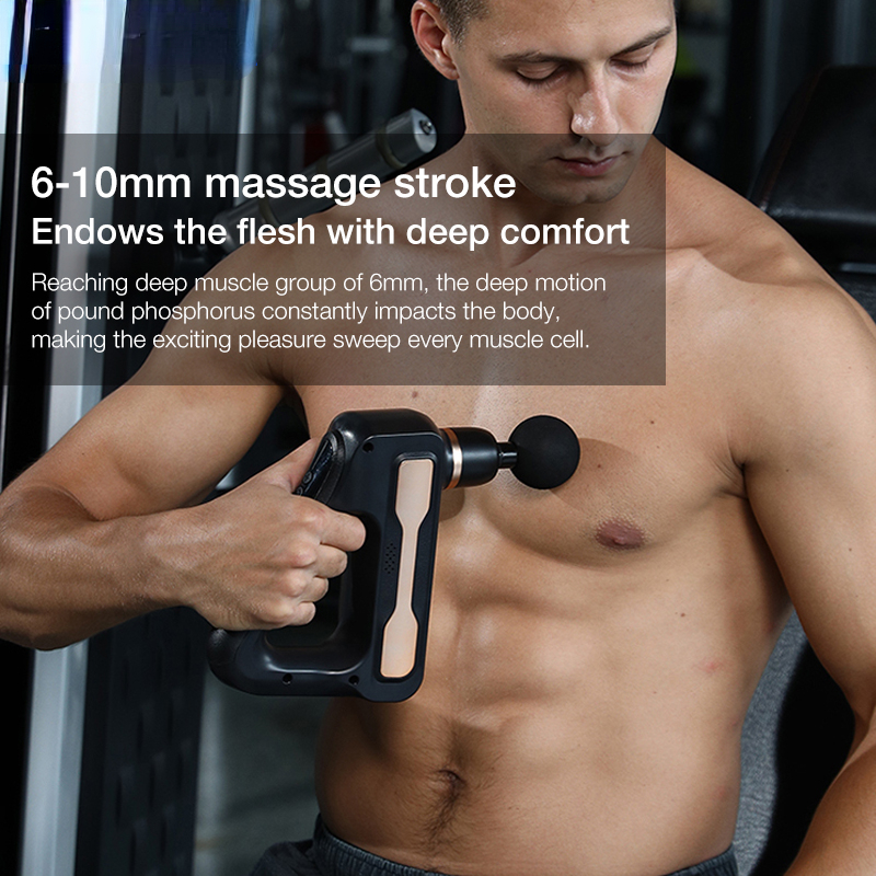 推荐abdo Electric Massage Gun 32 Level Fascia Gun Deep Tissu-图1