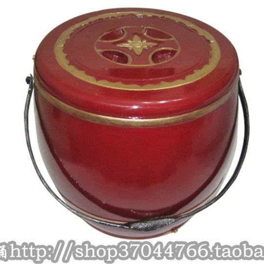 超大号红马桶 红子孙桶结婚超木马桶木质马桶特大号红鸡蛋桶实木