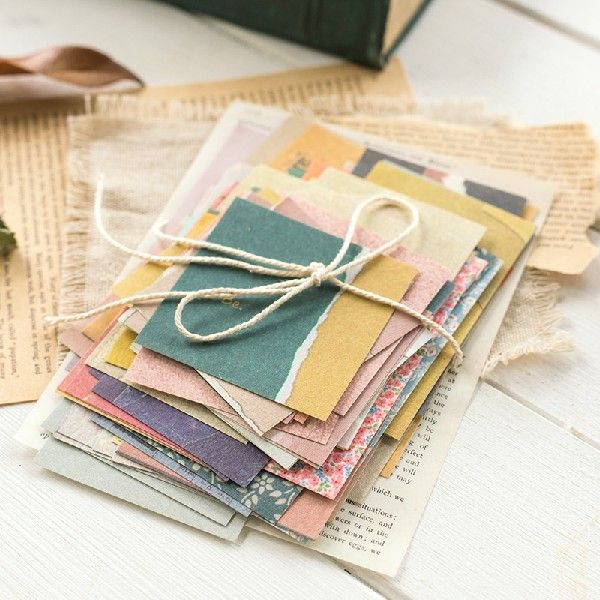 极速60Sheets/lot Vintage Hand Account Decoration Background-图1