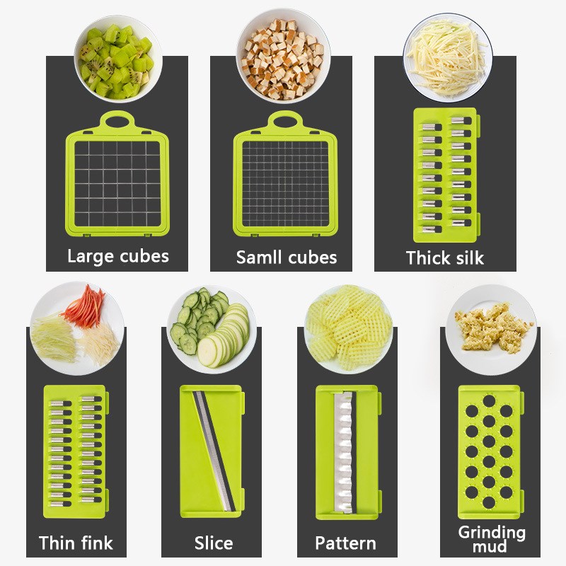 Vegetable Chopper Slicer Dicer Veggie Food Cutter Onion Chop - 图0