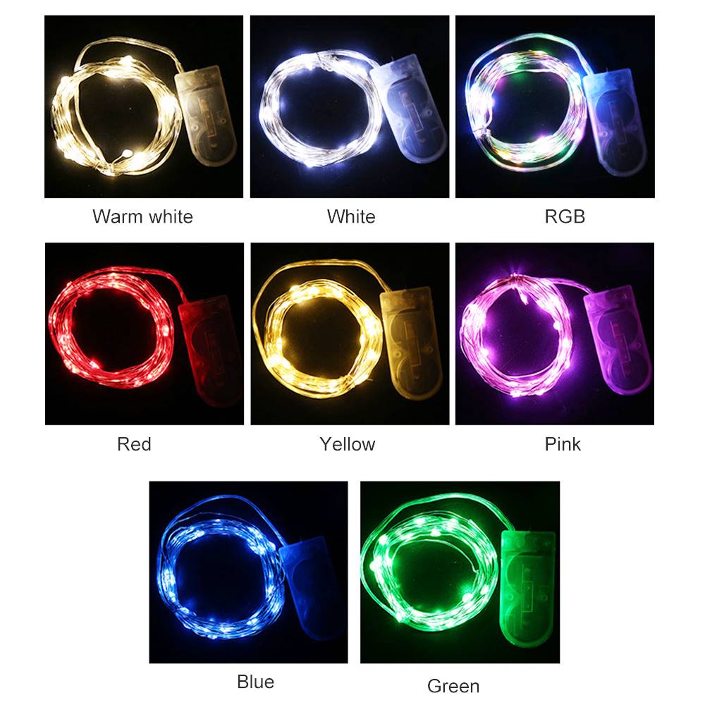 推荐Luces Led Copper Wire Fairy Lights Battery Powered LED S-图2