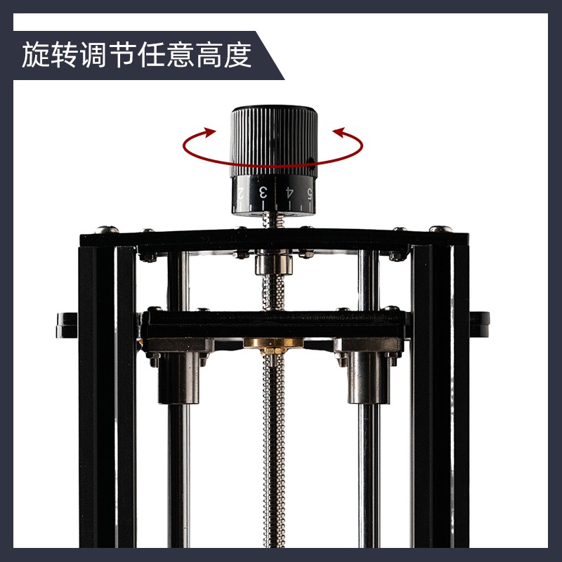 新品激雕光刻机小型升降手便携式实验室用台动微型小平台