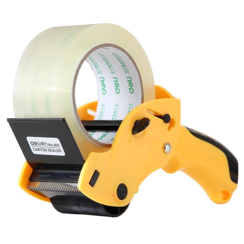 1pc Tape Sealing Packer Tape Dispenser Capable 6cm Width Sea-图0