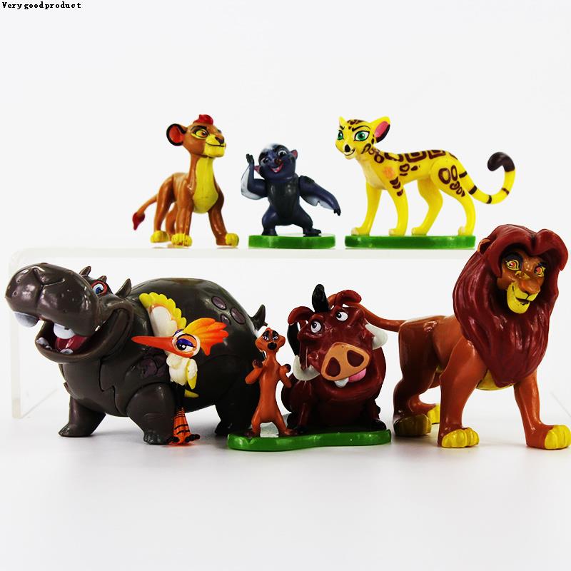 速发Anime Cartoon lion figure toy Mufasa Nala Hyenas Timon P - 图1