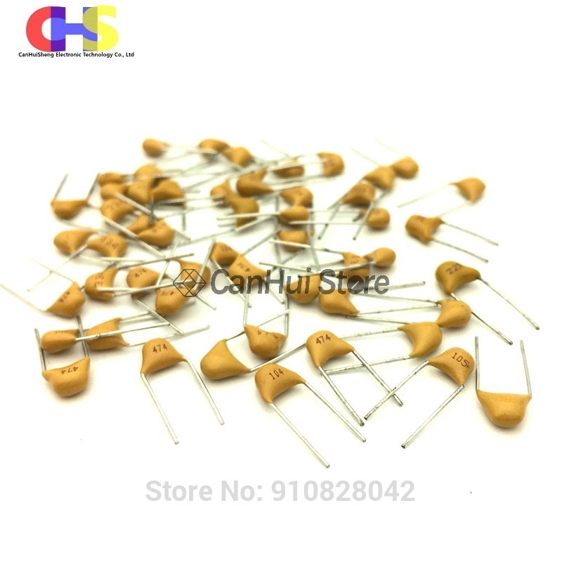 极速100pcs Multilayer ceramic capacitor 50V (100~106) 10pF~1 - 图1