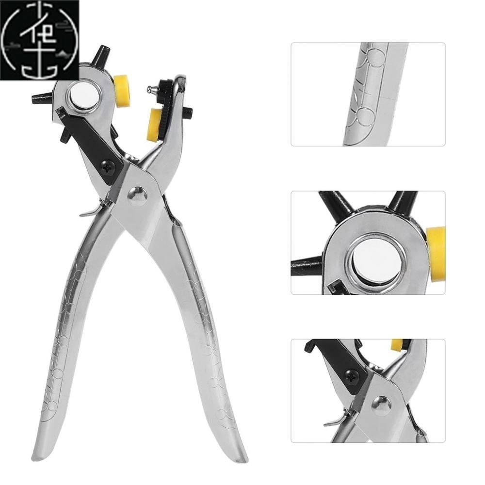 新品New puncher duty leather hole punch hand pliers belt - 图2