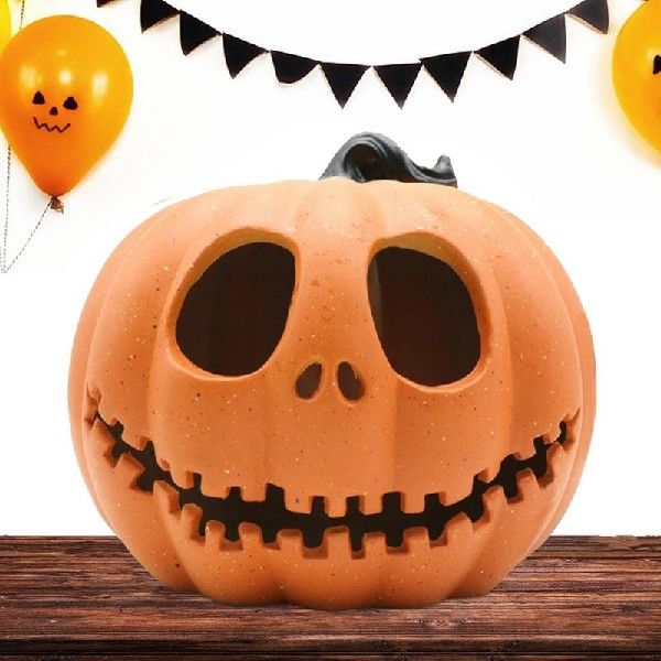 推荐Halloween LED Pumpkin Lights Battery Operated Cute Indoo - 图0