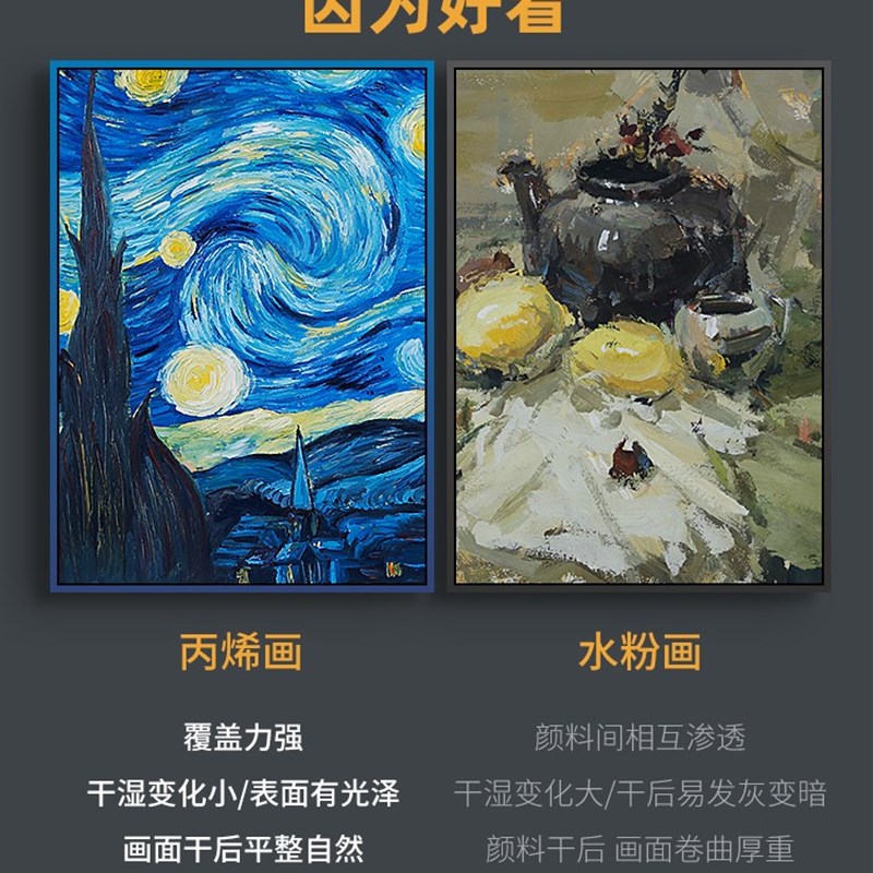 速发montmarte颜料 acrylic paint 500ml studio蒙马特丙烯颜料-图2