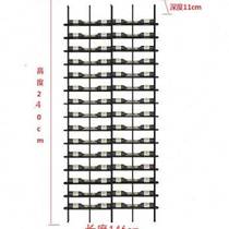 New Products Iron Art Red Wine Shelf Music Restaurant Industrial Wind Partition E Creative Bar Red Wine Cabinet cassette Decorative Screens