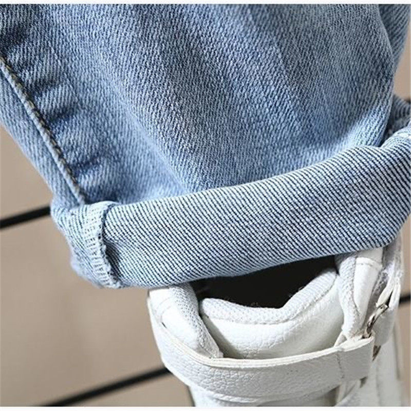 速发Baby Boys Pants Kids Jeans Child Girls Cartoon Print Den - 图3