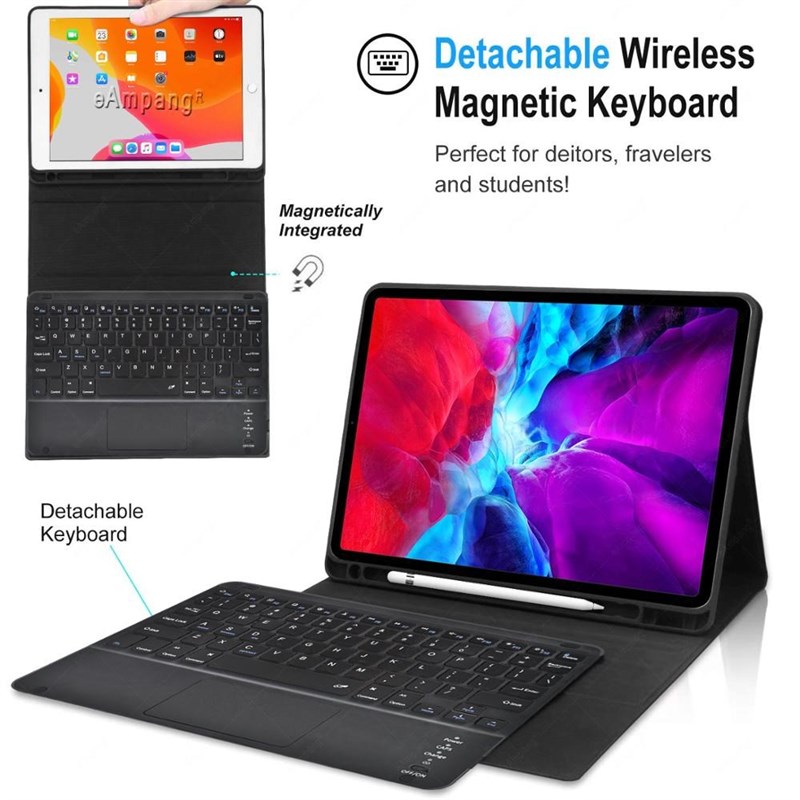 Touchpad Keyboard Case For iPad Air 3 2019 Pro 10.5 3rd Gen - 图1
