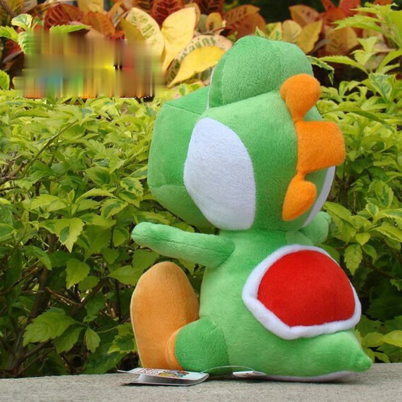 网红30cm Yoshi Plush Toys Green Stuffed Toys Super Marae Yos - 图1