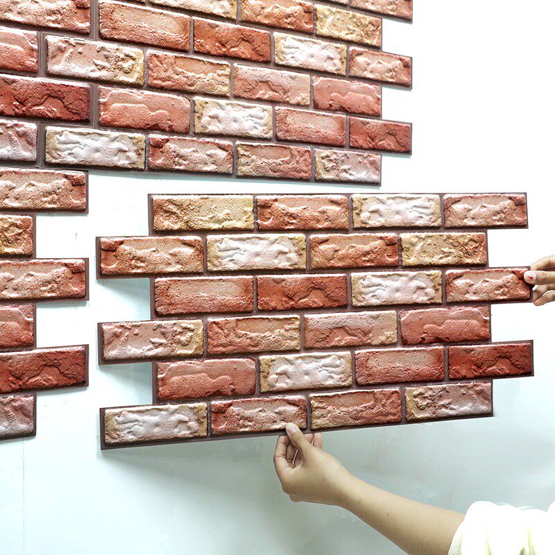 自贴红砖立体墙贴自粘墙纸加厚墙裙贴纸护墙背景墙面装饰温馨商用,淘宝优惠券,粉丝福利购,淘宝优惠卷