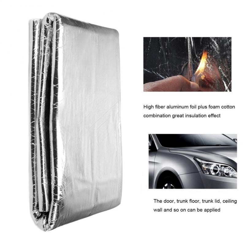 极速Car Hood Engine Firewall Heat Mat Sound Insulation Shiel - 图0