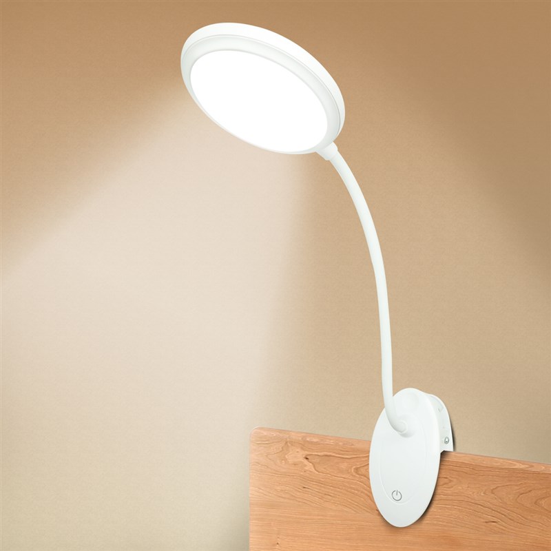 速发Clip On Reading Light For Book Bed and Computer  Color M - 图0