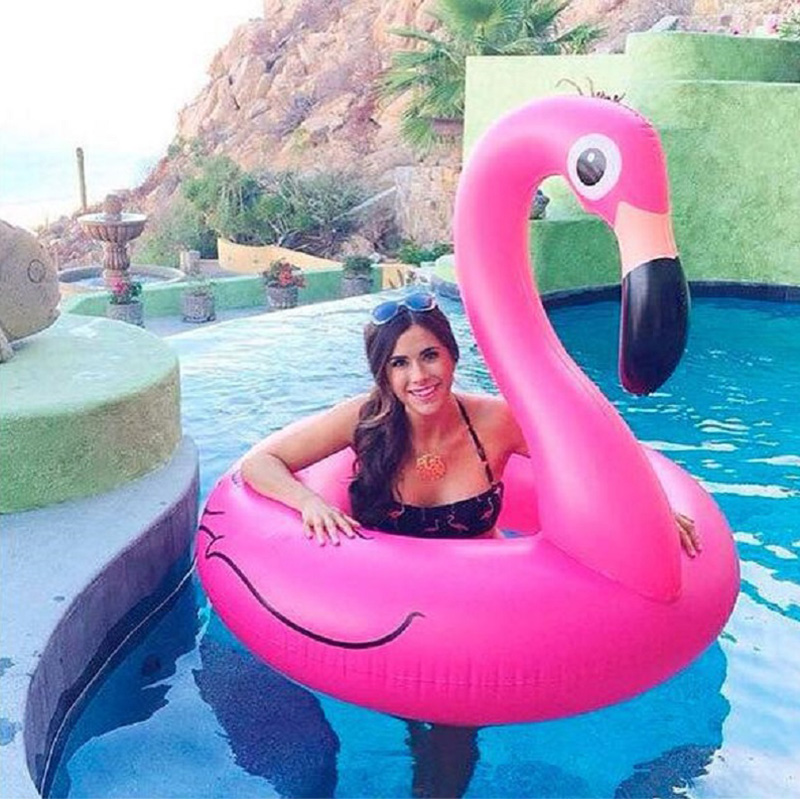 极速Rooxin Flamingo Inflatable Swimming Ring for Adult Baby - 图0