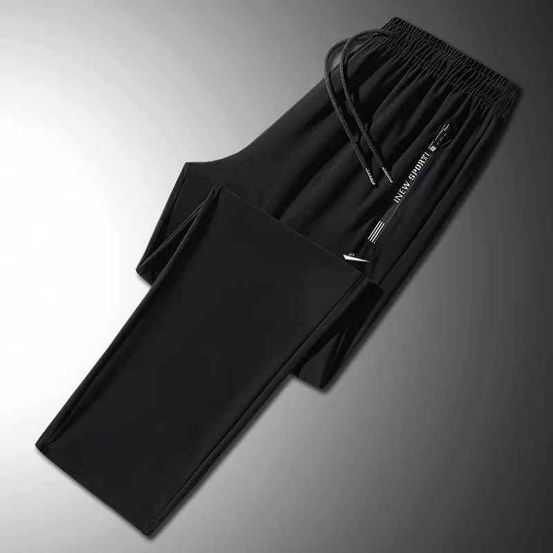 运动冰丝裤男女款夏季薄款速干宽松休闲直筒束脚大码长裤透气新款,淘宝优惠券,粉丝福利购,淘宝优惠卷