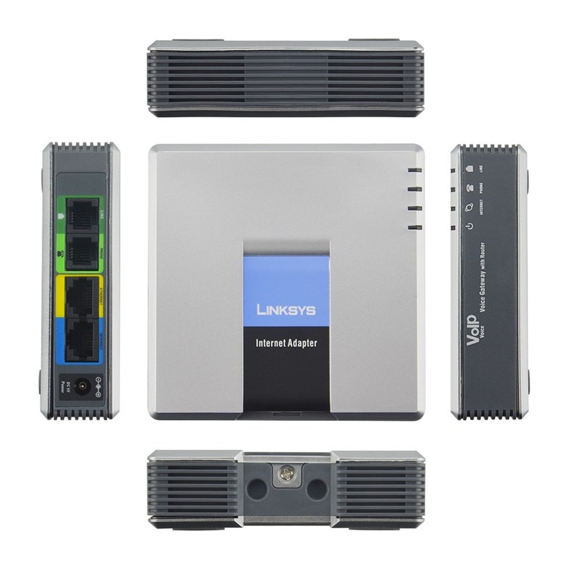 极速Unlocked LINKSYS SPA3102 VOIP GATEWAY ROUTER 1FXO .1 FXS - 图3