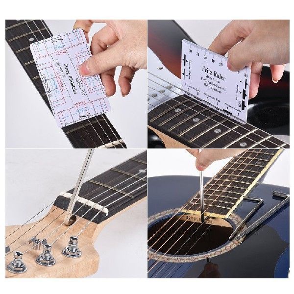 极速6 Buah Kit Alat Gitar Alat Pemeliharaan Perbaikan Gitar - 图3