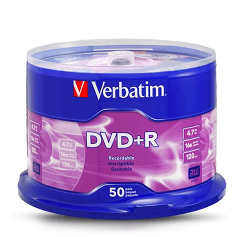 Verbatim(Verbatim) DVD+R空白烧录光碟全球素色版16X 4.7G可烧录 - 图2