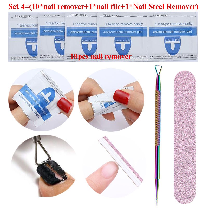 Tweezer Remover Nail-Art-Tools Nail-Cuticle-Pusher Uv-Gel-Po-图1