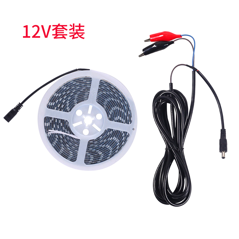 LED48V60V伏电动车电三轮小吃车灯带夜市地摊摆摊12V36V72V伏灯条 - 图1