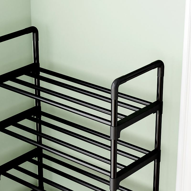 ee Rack AluminumM etal Standing Shoe Rack DIY ShoZos She-图3