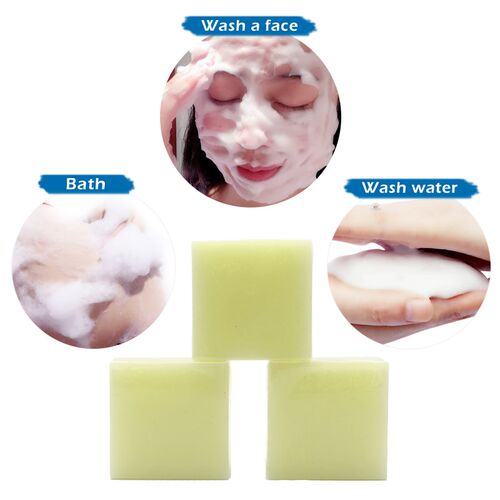100g Sea Salt Soap Goat Milk Remove Acne Oil-Control Clean S - 图3