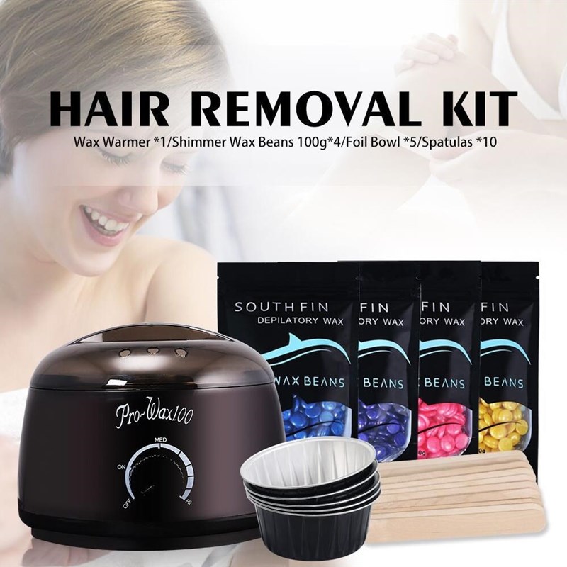 ofessional DkepilHtora Hot Wax aeater Wyrmer Hair Remov - 图0