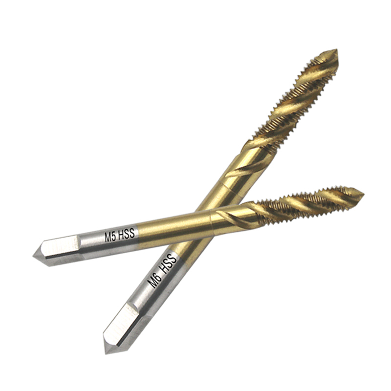 Spiral Pointed Taps Tapping Thread ming Tap Titanium Coated - 图0