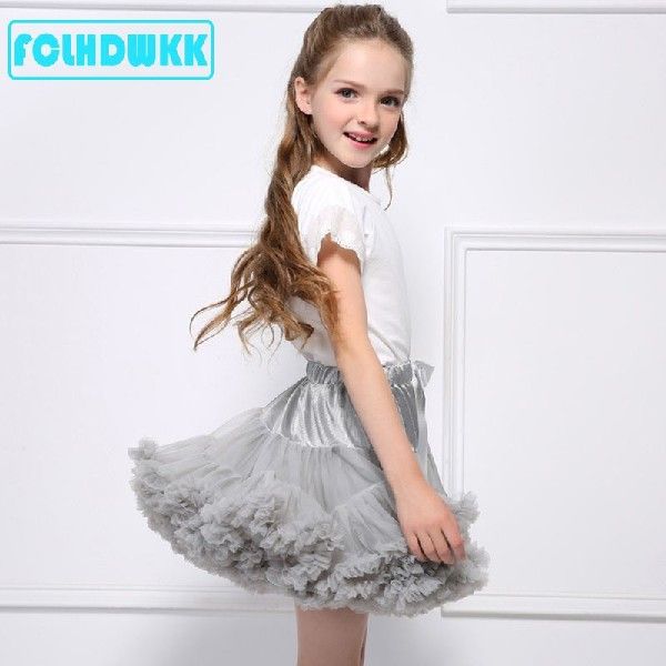 速发Tutu Skirt For Girls Ballet Skirts For Party Dance Princ-图1