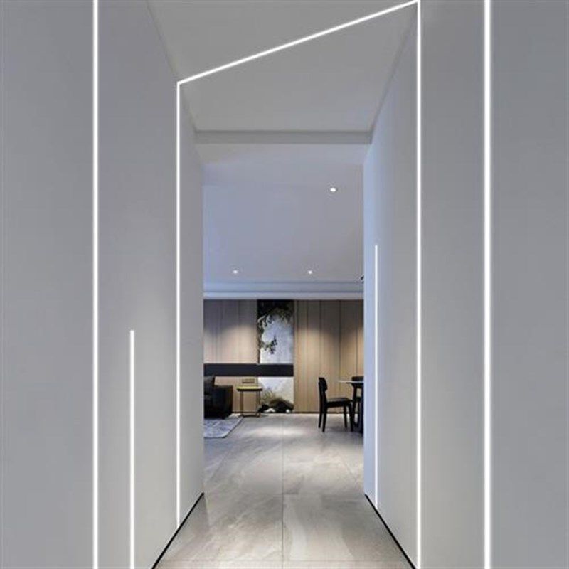 线性灯带嵌入式led无边框预埋式客厅无主灯走廊过道衣柜硬灯条24v,淘宝优惠券,粉丝福利购,淘宝优惠卷