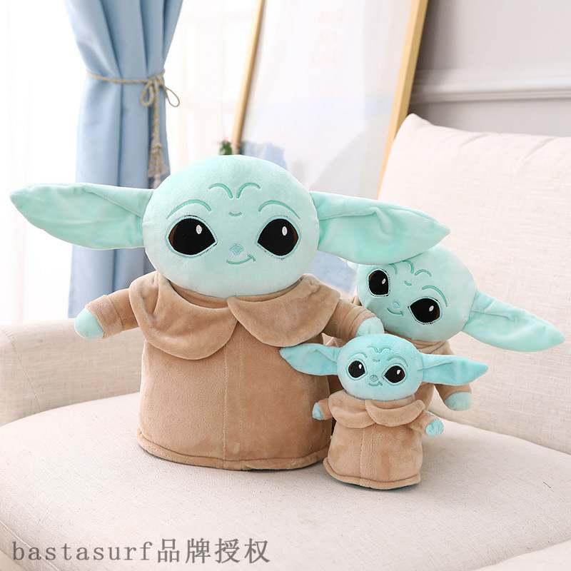 极速Baby Yoda plush toy Star Wars surrounding Yoda baby forc-图1