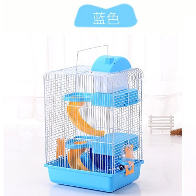 3-storey PemuHatster Cage L xury HousJe Portable Mice Home - 图0