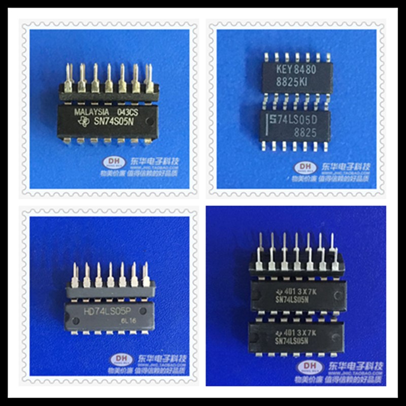 新品SN74LS05N 74S05N 逻辑IC 直插DIP14 原装进口现货热卖 配单 - 图0