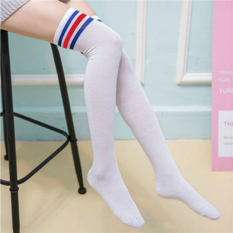 推荐Sexy Socks Striped Long Socks Womens Long Stockings Warm - 图2