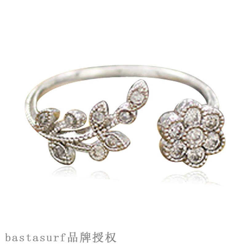 速发Korean fashion temperament diamond twisted leaves Ruyi f - 图0