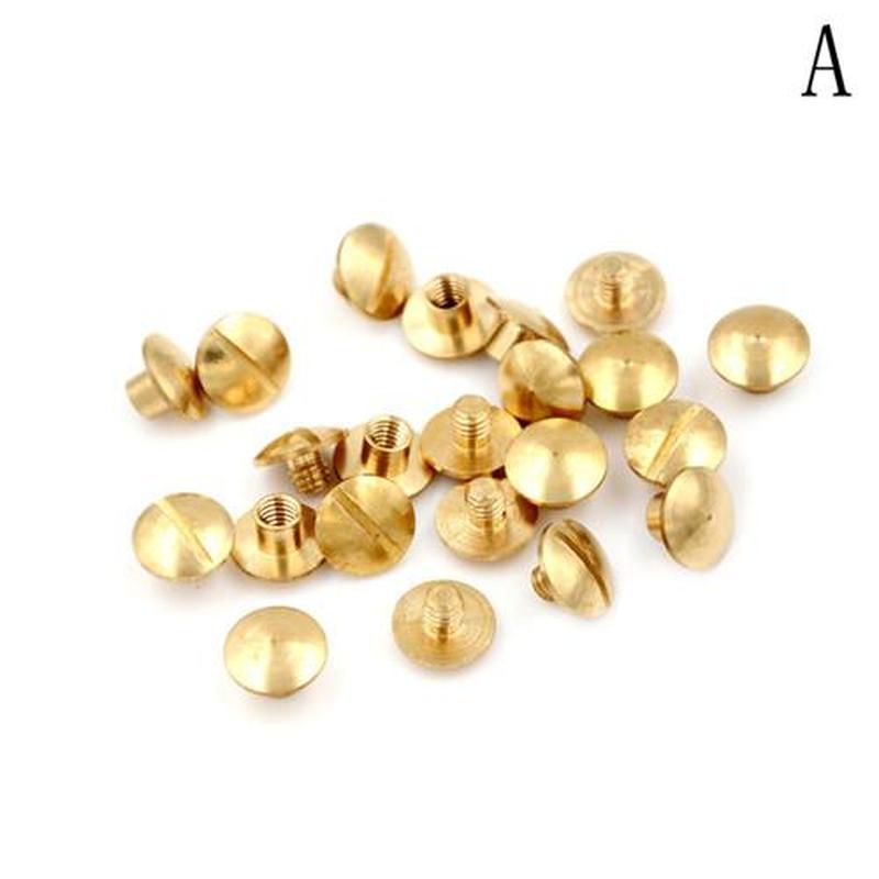 推荐10pcs 4 6 8mm Round Head Button Screw In Button Studs 适 - 图2