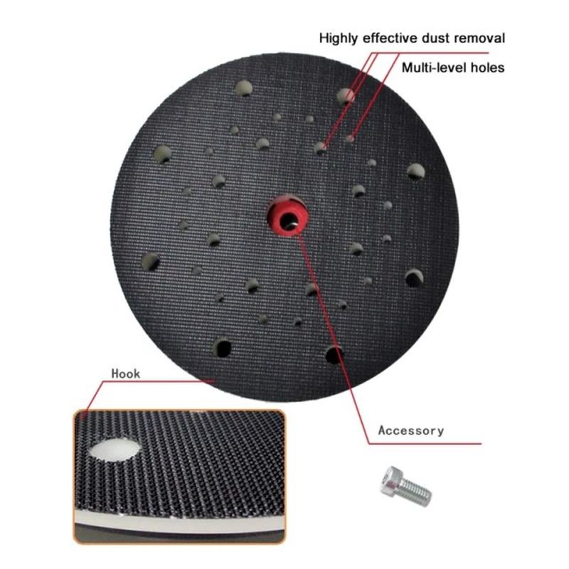 M8 6'' 150mm Dust Free Sanding Pad CompatiUble with E - 图3