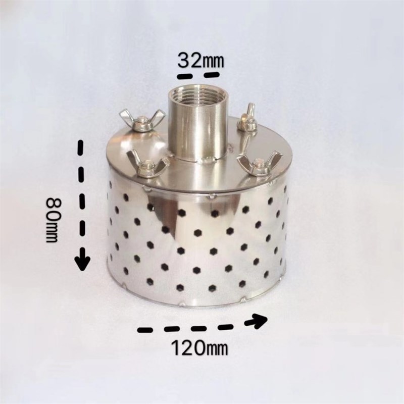 6分圆形蒸汽发生器消声器锅炉煮豆浆消音器豆浆机烧水商用降声器 - 图1