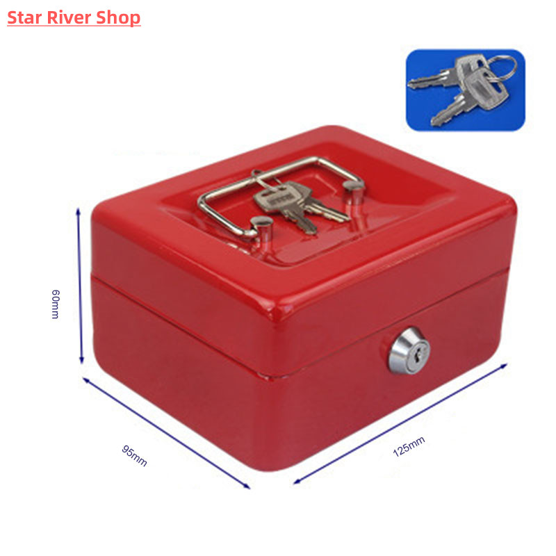 推荐Protable Key Locker Safe Home Shop Steel Mini Money Box - 图2