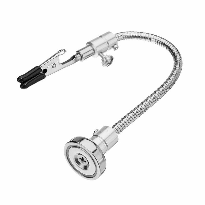 极速Universal 160mm Flexible Arm Soldering Clamp Clip Magnet - 图0