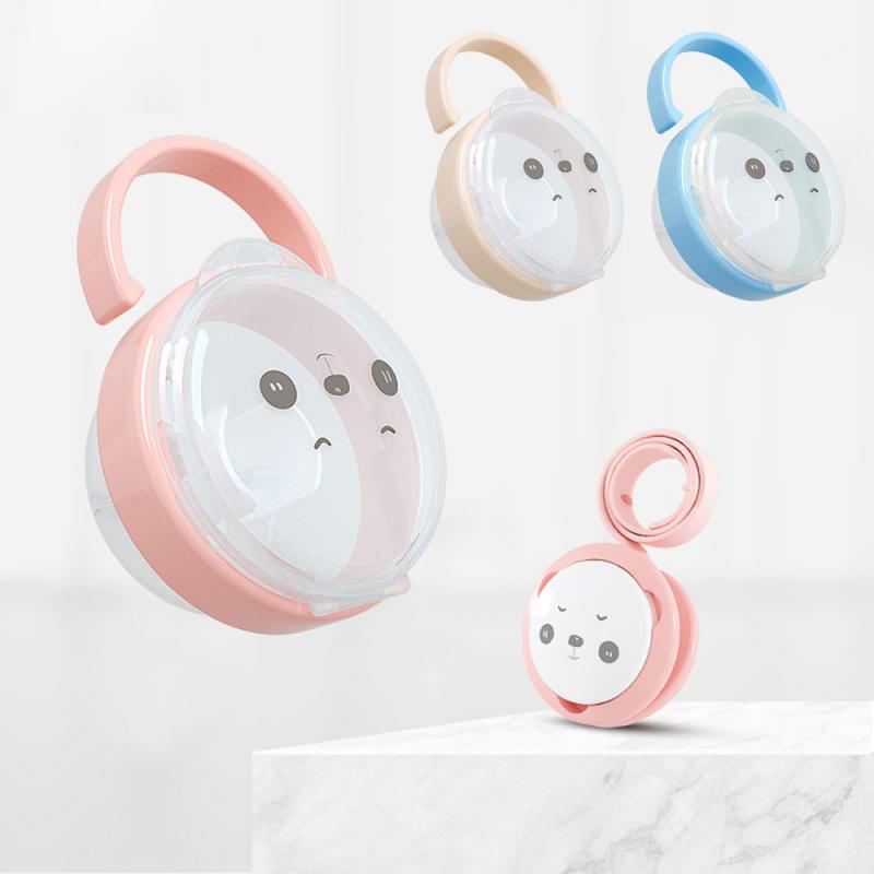 速发Baby Pacifier Box Safe PP Plastic Soother Container Hold - 图0