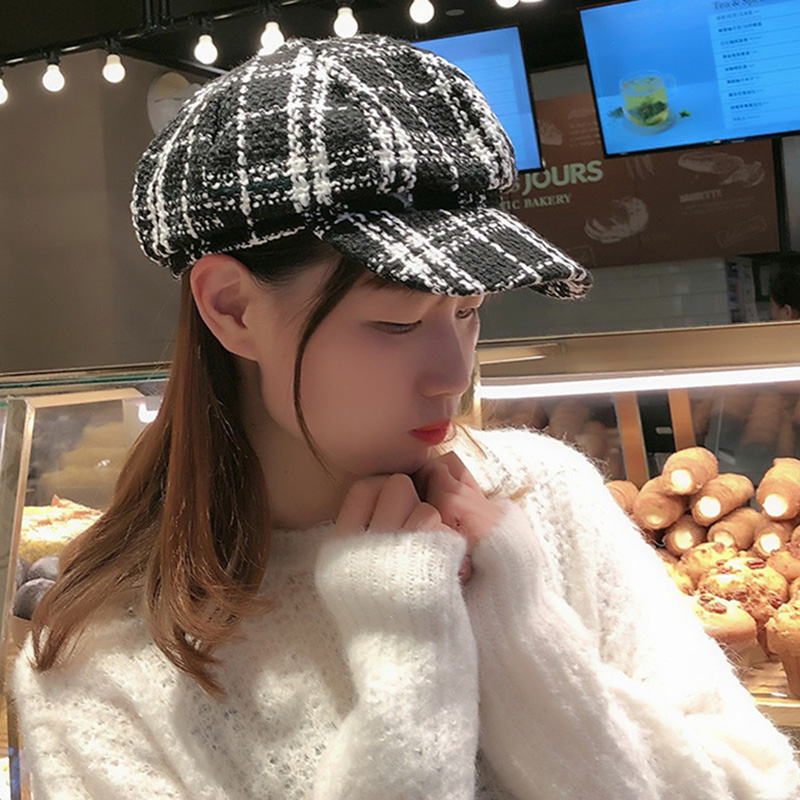 速发YOYOCORN New Casual Military Cap Man Woman Cotton Beret - 图3