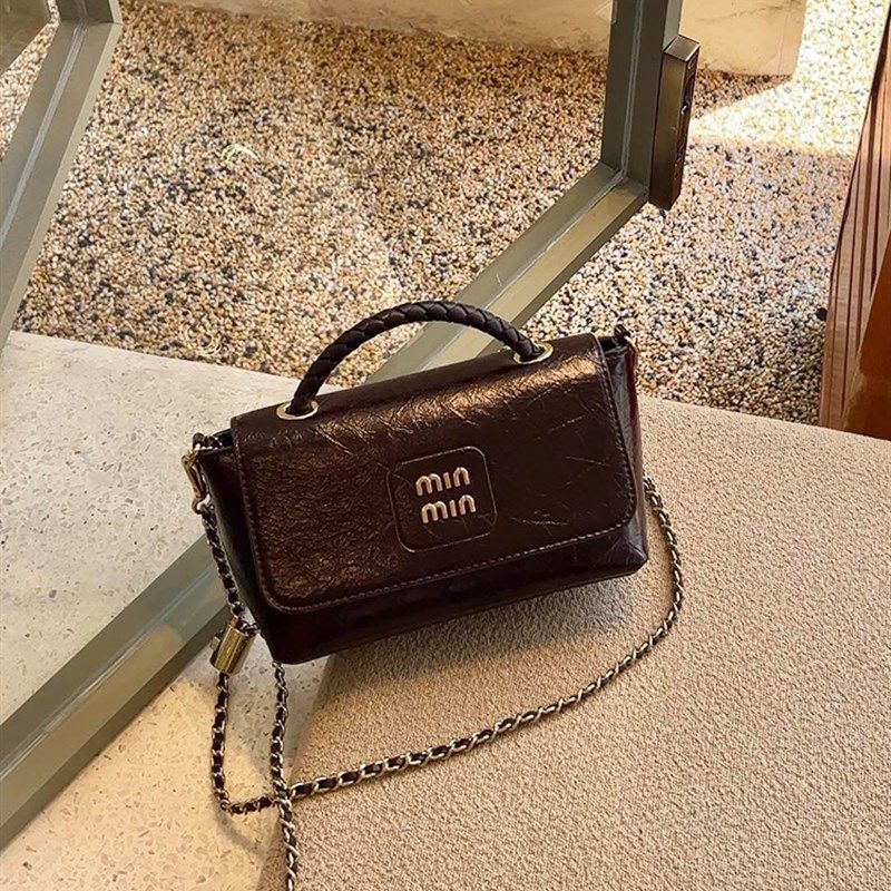 今年流行超火手拎小包包女潮高级感小众链条包油蜡皮斜挎包手机包,淘宝优惠券,粉丝福利购,淘宝优惠卷